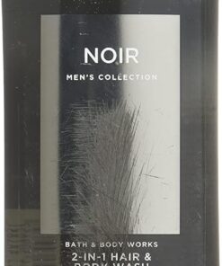 Bath & Body Works, Signature Collection 2-in-1 Hair + Body Wash, Noir For Men, 10 Ounce
