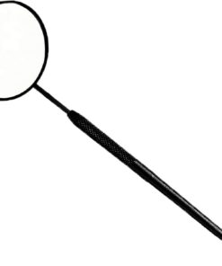 Grand Cil Inspection Miroir Beauté Cil Extension Yeux Outil YNR - Noir, 5CM