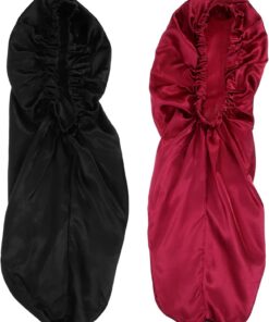 Healeved 6pièces Bonnets Satinés Pour Femmes Chapeaux De Nuit Pratiques Satin Élastique Pour Cheveux Idéals Pour Spa Soins Capillaires Et