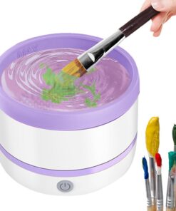 Générique Lave-pinceaux électrique Laveur Nettoyeur | Machine À Laver Pinceaux Applicateurs De Teint, Outil Beauté Pour Maquilleurs, Soins De La Peau Et
