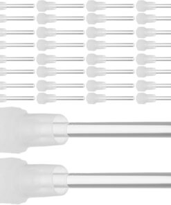 OUNONA 50pièces Pipette Verre pour Flacon Tige Mélangeuse pour Aromathérapie Bouchon Compte-gouttes pour Flacon de Applicateur de Parfum Agitateur Verre Outil pour Huiles Essentielles