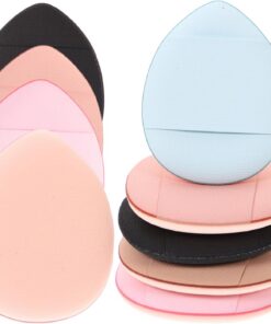 VALICLUD 25 Pièces Houppettes à Maquillage Pour Fond De Teint Applicateurs Cosmétiques Mini Houppettes Pour Yeux Et Nez Outils De Maquillage Doux Et Délicats Pour Transport Et Rangement
