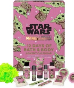 Grogu Advent Calendar Star Wars the Mandalorian 12 Day Bath and Body Series Gift