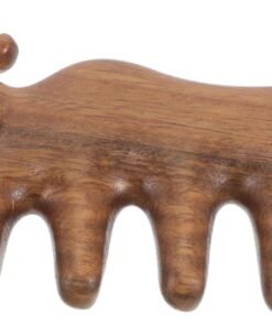 Healvian Peigne De Massage Pour Chevelu Design De Vache Petit Format Utilisez Pour Cheveux Mouillés Voyage Et Soin Capillaire