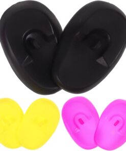Cache-oreilles 3 Paires pour Teinture Capillaire en Silicone Léger et Réutilisable des Oreilles la Coloration pour Salon et Soin Capillaire