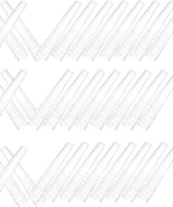 Angoily 100 Pièces Protège-embouts en Silicone pour Pince à Épiler à Cils, Compatible Universellement, Hygiène Optimale, pour Usage Professionnel Domicile