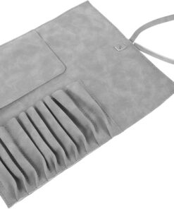 ULTECHNOVO Étui de Voyage pour Pinceaux de Maquillage Portable Grand Volume avec Rangement pour Pinceaux et Outils Organisateur pour Maquillage Protection et Accès Rapide