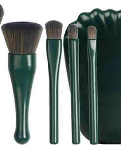 Set De Pinceaux De De Set De Brosses À Nomade | Applicateur Cosmétique Rétractable Pour Correcteur Fard À Lèvres Poudre Libre Fards À Paupières