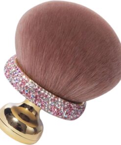 Pinceau de en forme de champignon – Pinceau de | pour poudre libre, applicateur compact et lisse, accessoires de pour maman et fille