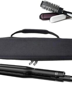 Porte-fer plat, sac de à outils de cheveux Sac de lisseurs imperméable | Fournitures de portables, accessoires de soins capillaires multifonctionnels pour hommes, femmes