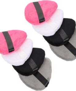Healvian 8 Pièces Houppettes Visage Forme Eau et Compactes Éponge Maquillage Pratique pour Application et Fixante Outil Maquillage Peau Sensible