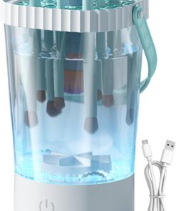Nettoyeur Électrique Pour Pinceaux De Nettoyeur D'Outil Cosmétique Portable | Appareil De Nettoyage Profond Automatique Pour Brosses Cosmétiques Appareil D'Aide Pour Copine Femme