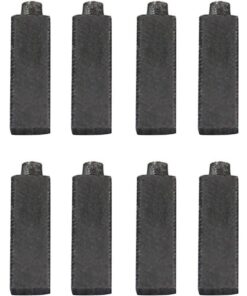 Générique 12 pièces Outils électriques Outils de Jardin brosses en Carbone 4x5.5x17mm Carbone sèche-Cheveux Brosse Outil électrique Accessoires Soins capillaires Professionnels