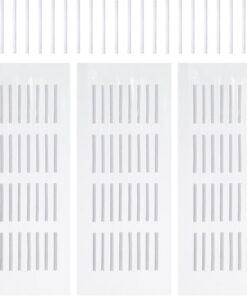 Healvian 160 Tiges pour Cils en Coton Blanc Outils Sûrs Adhérence pour Bar à Cils en Magasin ou Beauté