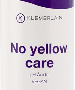 Klemerlain Shampooing Déjaunissant Cheveux Blonds Et Décolorés | 400 ml | Neutralise Les Reflets Jaunes Et Orangés | Malachite, Vitamine E Et Panthénol | Vegan