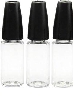 Lot de 5 flacons compte-gouttes pratiques de 10 ml pour huiles, peintures, cosmétiques, loisirs créatifs, soins de beauté, modélisme, outil de coloriage, pointe aiguille