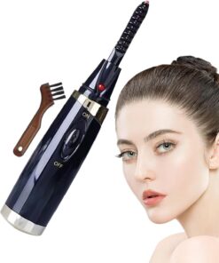 Recourbe-cils chauffant – Outil de coiffure chauffant durable, trois réglages de température avec bouclage sûr, accessoire de maquillage rapide, rendez-vous quotidien pour soirée pour femme