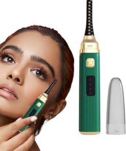 Recourbe-cils chauffant, outil électrique de chauffage rapide pour les cils, outils de maquillage des yeux, boucles pour les voyages en plein air, accessoire de beauté portable et pratique | Avec 3 modes de chaleur Instruments De Pour Les Voyages En Plein Air