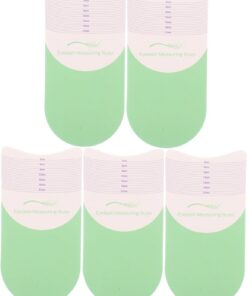 Healeved 5pièces Outils De Mesure Pour Extensions De Cils Règles De Mesure Précise Pour Cils Et Sourcils Accessoires De Beauté Pour Salon Et Usage Personnel