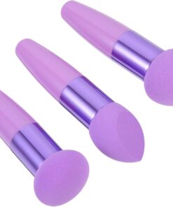 Artibetter Lot de 3 Outils Cosmétiques Stylo Beauté Portable en Pp Pourpre, Application Délicate et Simple, Processus de Maquillage ou Présent