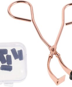 STOBAZA Recourbe-cils Individuel Compact en Métal Coussinets de Rechange, pour Coin Interne des Yeux, Outil de Maquillage Précis Pincement