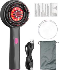 Brosse électrique de massage du cuir chevelu, outil de peigne à cheveux | portatif, dispositif de relaxation pour gratte-tête, masseur de stimulation des soins capillaires, brosse de cuir chevelu ant