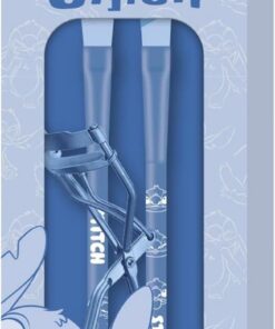 Recourbe-cils Stitch | Set de soins personnels avec pince pour filles et jeunes | Accessoires de beauté Disney avec design original Stitch