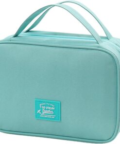 Trousse de toilette de grande capacité, rangement pratique pour cosmétiques, facile à nettoyer, porte-outils de maquillage, fournitures de salle de bain