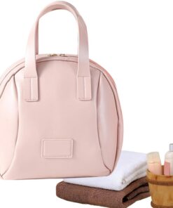 Trousse de pour Cosmétiques Étui Portable En Forme De Coquille | Sac De Maquillage Et Toilette Pour Sport Salle De Sport Camping Déplacements Professionnels Et Maison