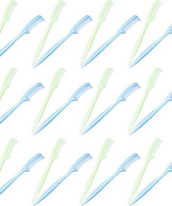 Artibetter Peigne à Cils en Plastique 100pcs Design Ergonomique, Brosse à Cils Jetable pour Maquillage et Voyage Couleur Aléatoire