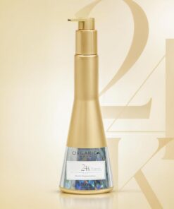 Sérum Cheveux Secs & Abîmés - Or 24K – 200 ml – Réparation, Brillance & Nutrition - Organic Gold - Sans Rinçage
