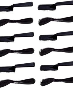 STOBAZA Peignes de Coloration Capillaire 20 Pièces Flexibles pour Soins Capillaires Professionnels Salon Coiffure Unisexe Usage Coloration à Domicile