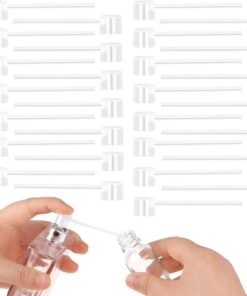 Lot de 35 pompes de recharge de parfum rechargeables pour cosmétiques et maquillage - Outil de transfert pour voyage