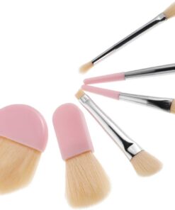 VALICLUD Kit De Pinceaux De Maquillage Pour Voyages Petits Pinceaux Cosmétiques Outils Pour Fard à Paupières Et Blush