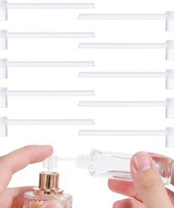 YARNOW Lot de 40 Pompes de Transfert de Parfum Miniatures en Plastique pour Recharge Facile de Parfum Haute Viscosité, Outil Portable pour Flacons Cosmétiques