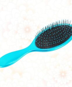 Peigne Antistatique et Usage Quotidien pour Coiffure Professionnelle en ABS de Massage Compact Bleu Accessoire de Soins Capillaires et Pratique