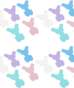 VOSAREA Outil 25pcs en Plastique de Rehaussement de en Y Léger pour Usage Professionnel en Salon Domicile