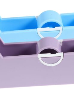 Healvian 2pièces Distributeurs De Ruban Pour Cils Outils De Coupe De Ruban à Cils Portables Pour Accessoires Pratiques Pour Esthéticiennes
