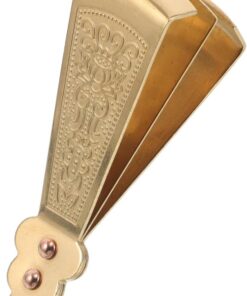 YARNOW Pince à Épiler en Cuivre Artisanale pour Hommes, Outil Manuel Précis pour Poils du Visage et Barbe, Finition Polie, Épilation Douce, Soin Facial, Pince à Épiler pour Poils Fins