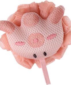 Kids Wash Sponge - Cartoon Animal Bath Scrubber, Soft Foam Cleaning Pad for Children, Playful Shape Body Wash Sponge with Gentle Texture, Daily Hygiene Accessory for Bathroom Tub Home