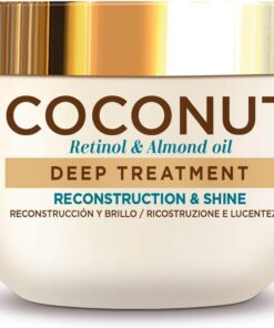 KATIVA - Coconut | Masque réparateur 300 ml | Pénètre la fibre capillaire. Renforce la résistance. Apporte de l’hydratation. Révèle la brillance