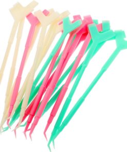 STOBAZA 18 Pièces Outil Rehaussement Cils Polypropylène Léger 3 Couleurs Kit Brosse Modelante Extensions Cils Professionnel pour Maquillage Yeux