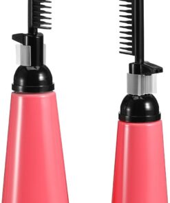 STOBAZA 2pièces Bouteille Applicatrice Plastique pour Teinture Cheveux Flacons Légers Durables pour Coloration et Soins Capillaires à Domicile