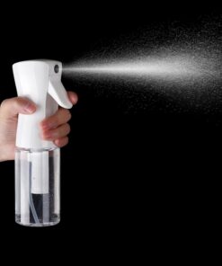 Flacon pulvérisateur d'eau continu ultra fin de 160 ml pour peinture, scrapbooking, fond, nettoyage, plantes, brume, outils de scrapbooking, rechargeable, réutilisable