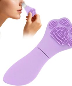 Spatule Visage Gommage En Silicone À Double Extrémité Soins De La Peau | Outil De Gommage Facial Pour Femmes Nettoyeur De Pores Pour Nettoyage Et Après Femmes Front Nez Menton