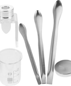Healvian Kit Complet de Réparation de Rouges à Lèvres avec Moule en Silicone et Outils en Plastique Design Portable pour Fabriquer et Réparer Vos Rouges à Lèvres