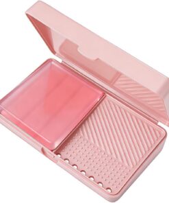Tapis Nettoyant pour Pinceaux de Outil de Nettoyage Portable | Shampooing pour Nettoyeur de Pinceaux de Pour Femmes Débutantes Maison Salon Dressing
