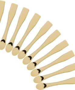 VICASKY 10 Pièces Spatules Beauté Abs pour Crème Visage Outils de Soins Peau Pratiques et Durables