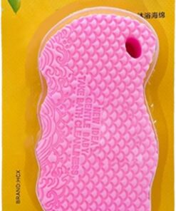 Bath Sponge for Women, Soft Cleansing Wash Scrubber, Gentle Body Sponge with Sturdy Material, Shower Pad, Bathroom Accessory with Ergonomic Design, Personal Care Essential for Home