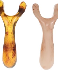 VICASKY 2pièces Outil De Massage Pour Visage Chevelu Grattoir Nasal Résine Pour La Et Améliorer La Respiration Pour Salons De Beauté